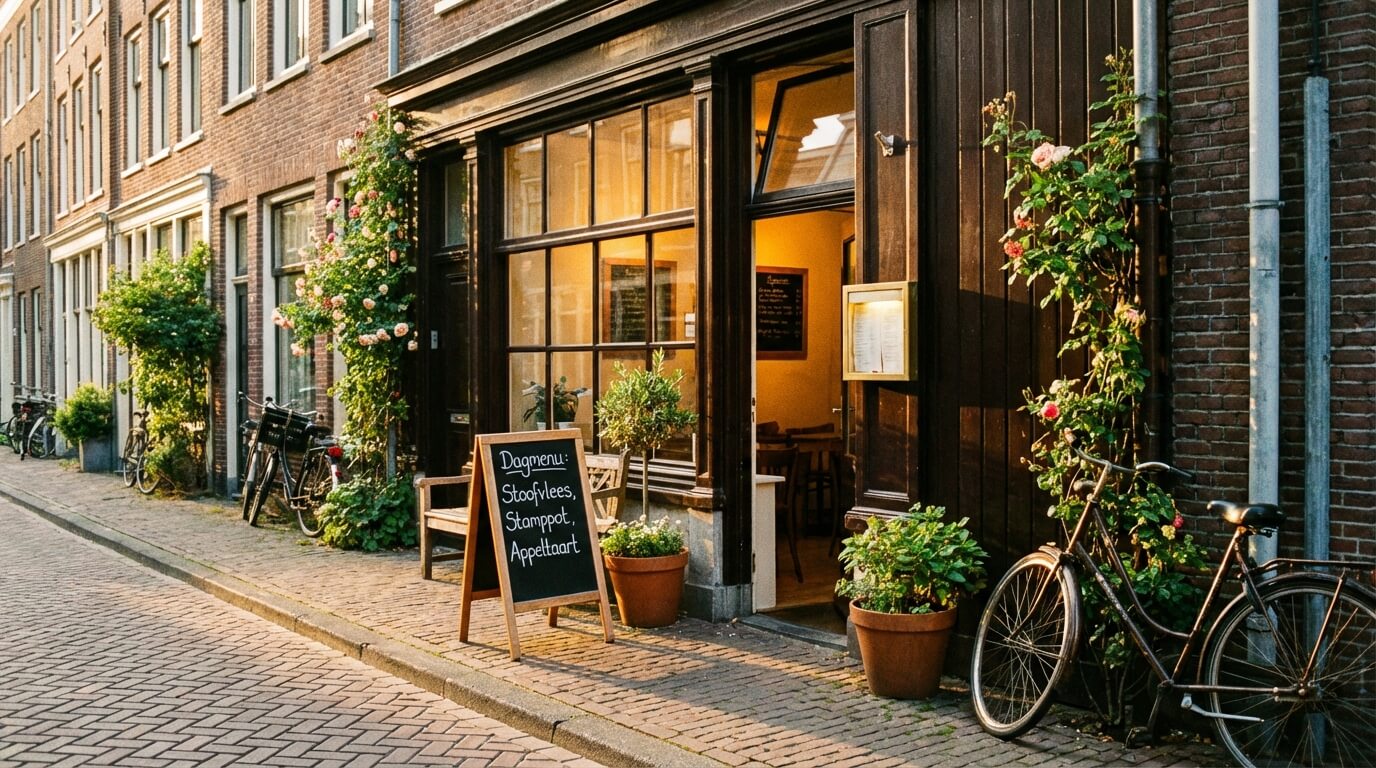 Interieur van Bistro Voorbeeld